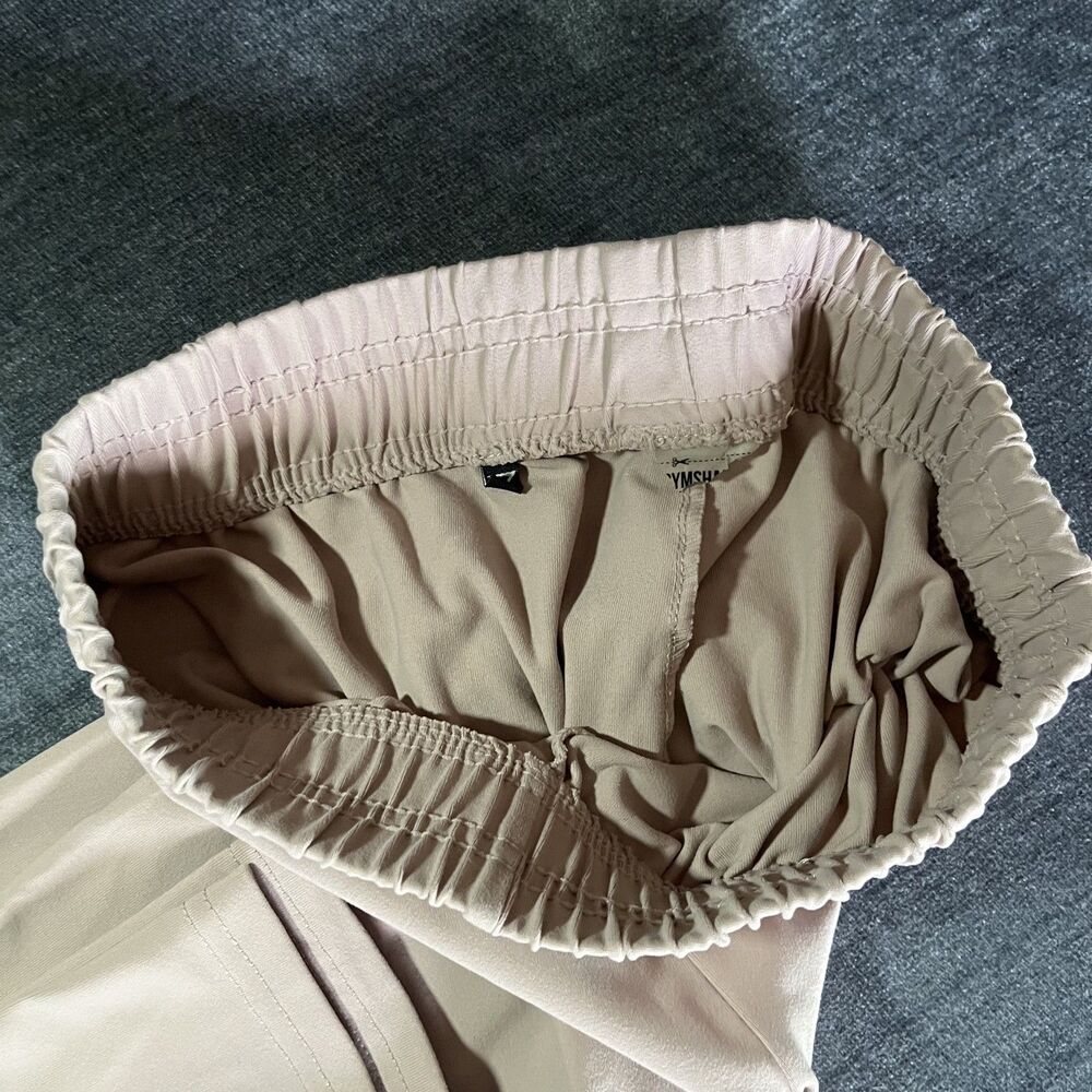 Gymshark Women’s Core Leggings Taupe Size Small High‑Waist Workout Fitness Pants - Picture 4 of 7